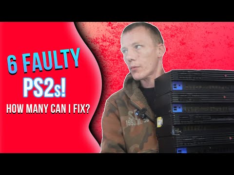 I Bought 6 Broken PS2s For $50! How Many Can I Fix (Part 1)