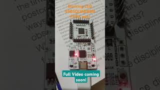 Blinking LED with VSDSquadron fpga mini