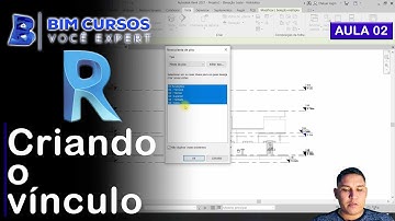 Aula 02 - Vínculo e monitoramento HS - Revit MEP Hidrossanitário - BIM CURSOS