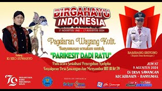 LIVE WAYANG KULIT DALANG KI EKO SUWARYO LAKON PARIKESIT DADI RATU