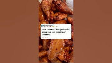 What’s the most outrageous thing you’ve ever seen someone do #reddit