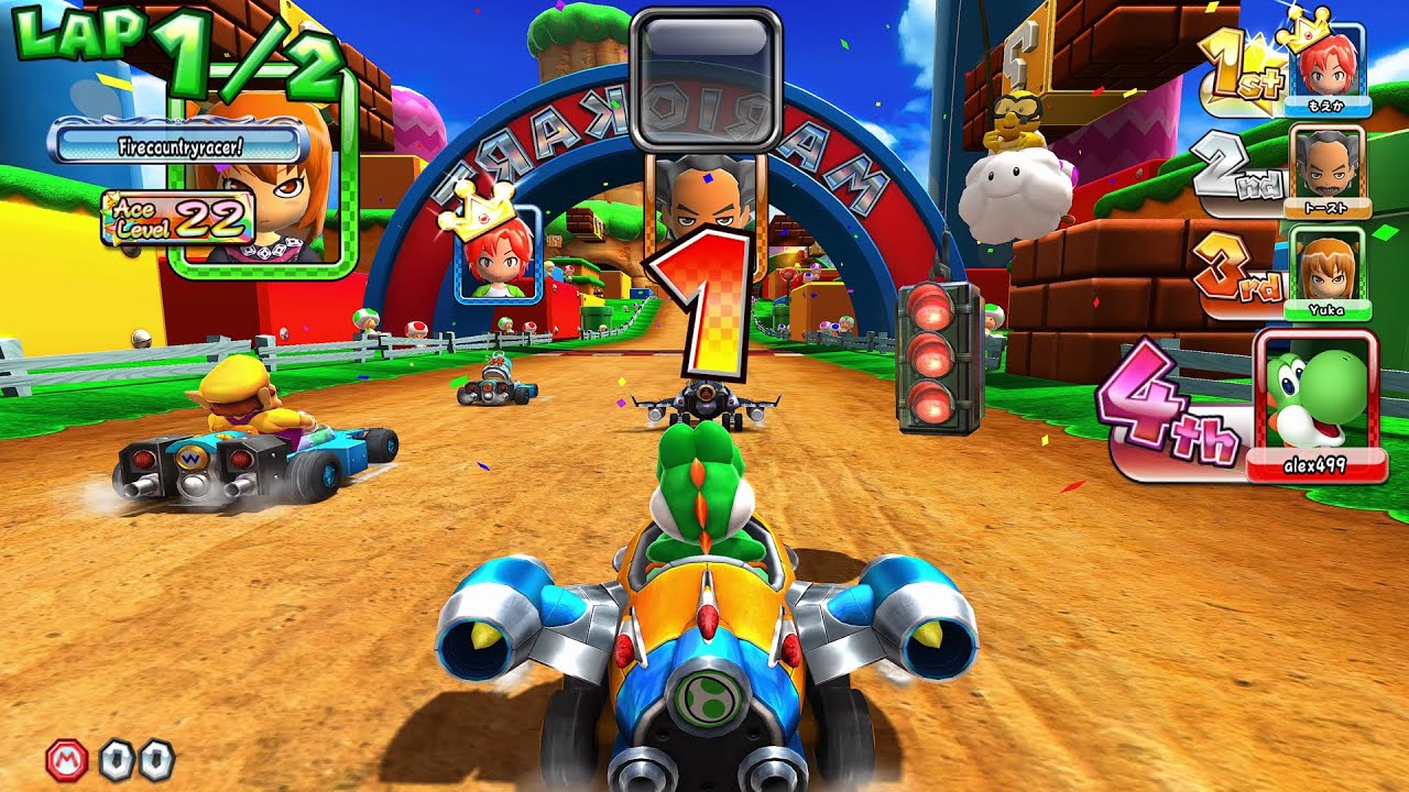Mario Kart Arcade GP DX 1.18 (English) - Ace Level 22 Battle
