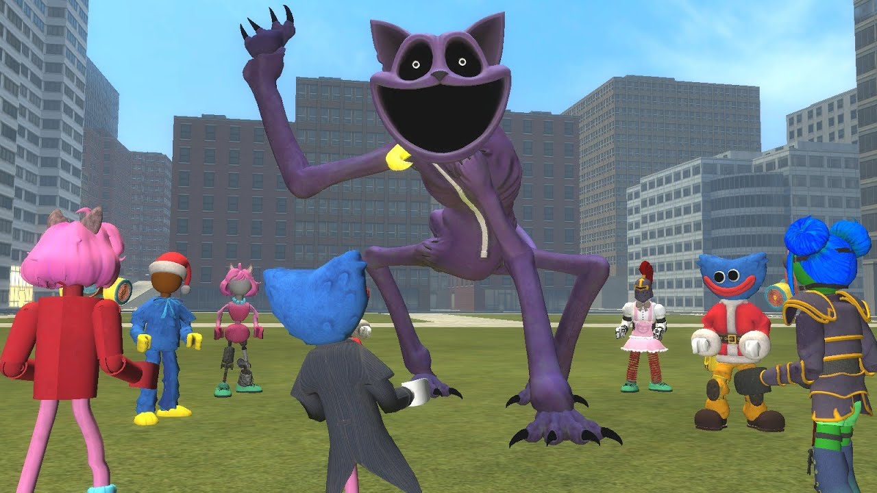 CATNAP BENİ YAKALADI KAÇTIM VE ÇOK KORKTUM GARRY'S MOD