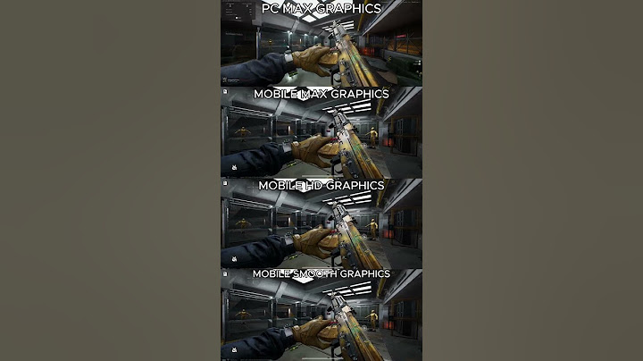 Delta Force Mobile Graphics Comparison PC vs Mobile #deltaforce #deltaforcemobile