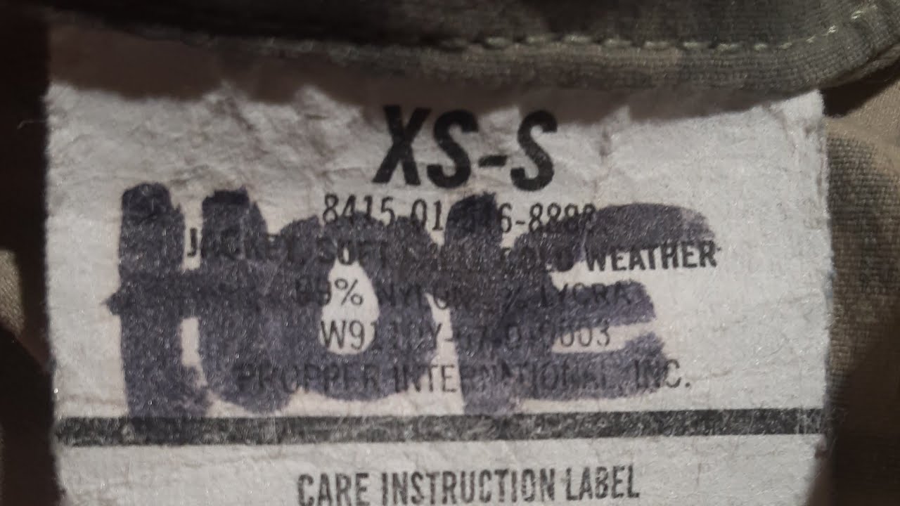 ECWCS level 5(soft shell) parka review