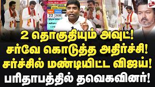 நெகட்டிவ் ரிப்போர்ட்டால் அதிர்ச்சி! சர்ச்சில் மண்டியிட்ட விஜய்! Amutharasan | Vijay | Tvk