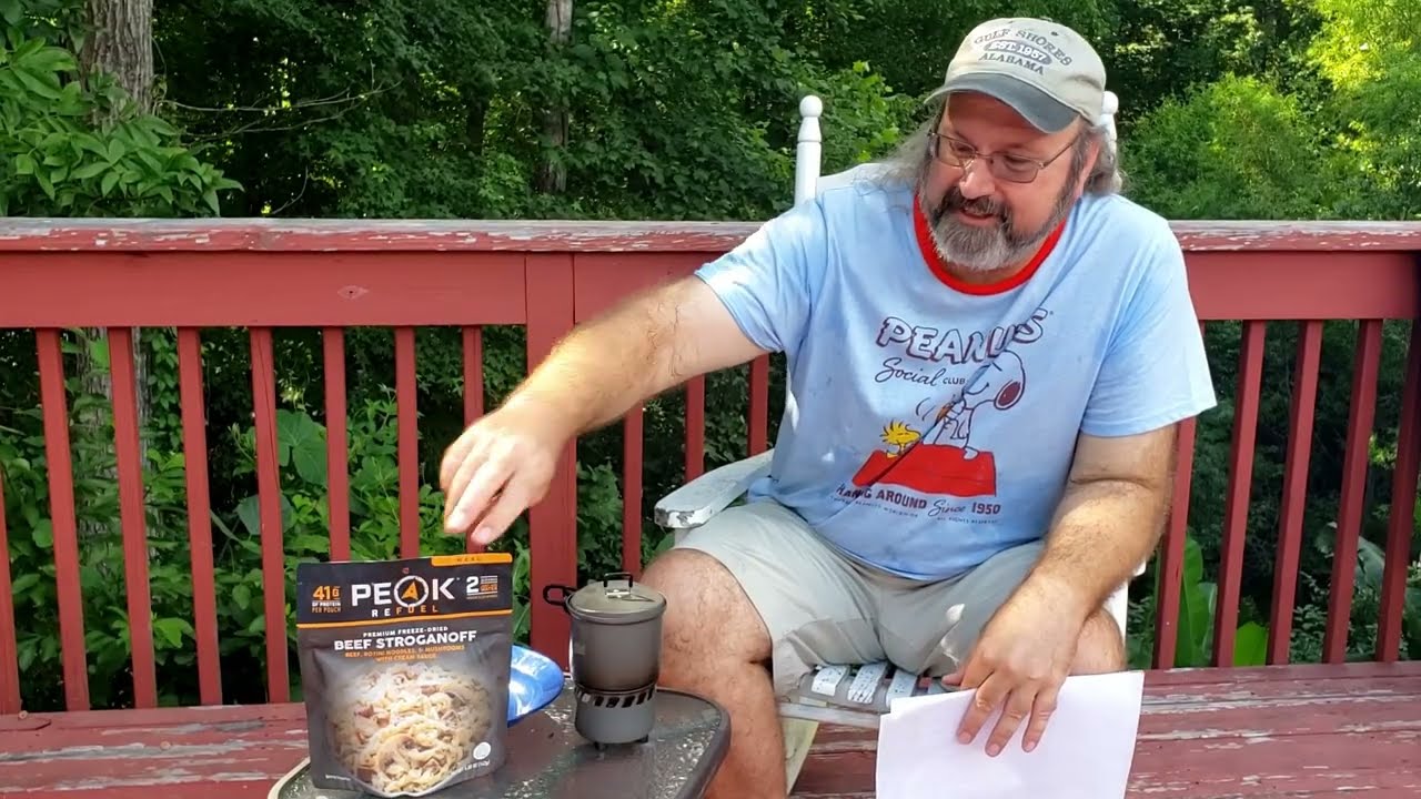 CCT, Peak Refuel Beef Stroganoff vs. Ready Wise,  Camp Cooking Tuesday