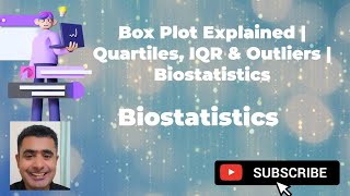 Box Plot Explained | Quartiles, IQR & Outliers | Biostatistics