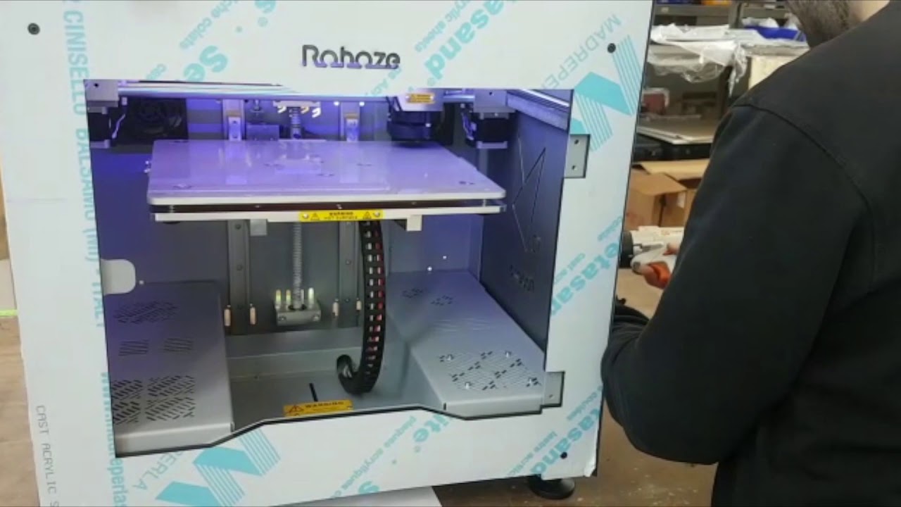 Roboze Beltless System Testing