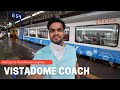 Mumbai to Pune Vistadome Coach Train Journey in Deccan Express