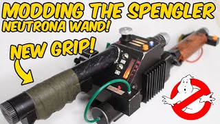 Modding the Ghostbusters Spengler Neutrona Wand: NEW GRIP! (Ghostbusters News Halloween Countdown)