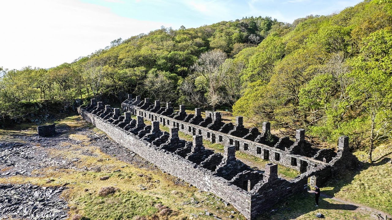 The Dinorwic Slate Quarry Llanberis North Wales Abandoned Minor