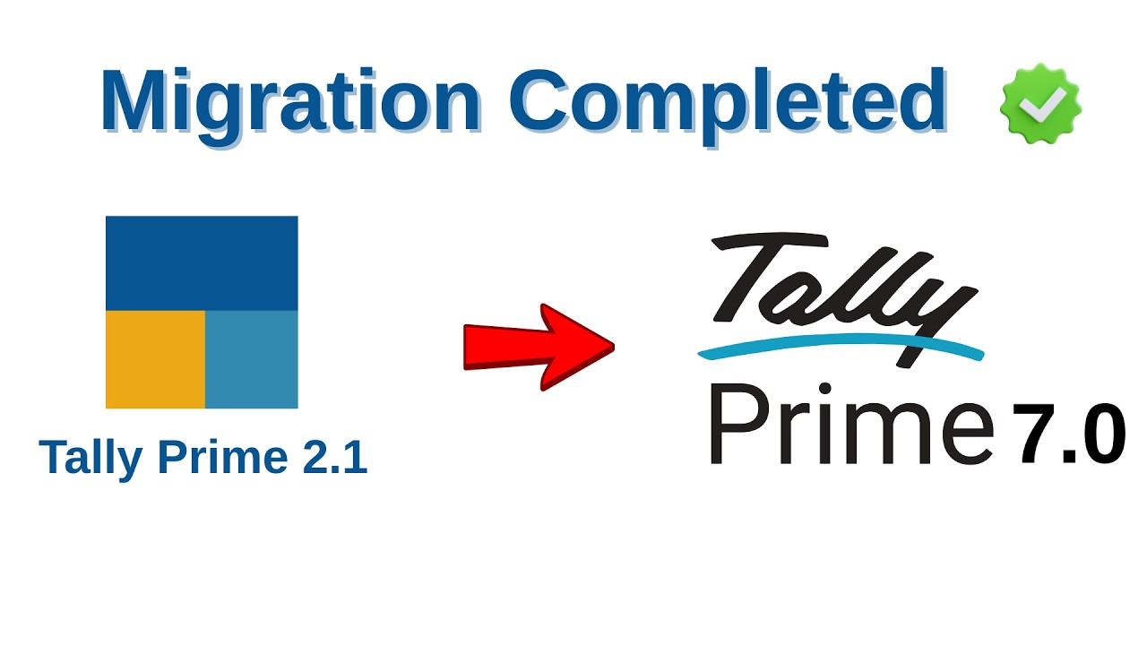 How to migrate Data to Tally Prime 7.0 | Stop & Resume Migration + Live Demo