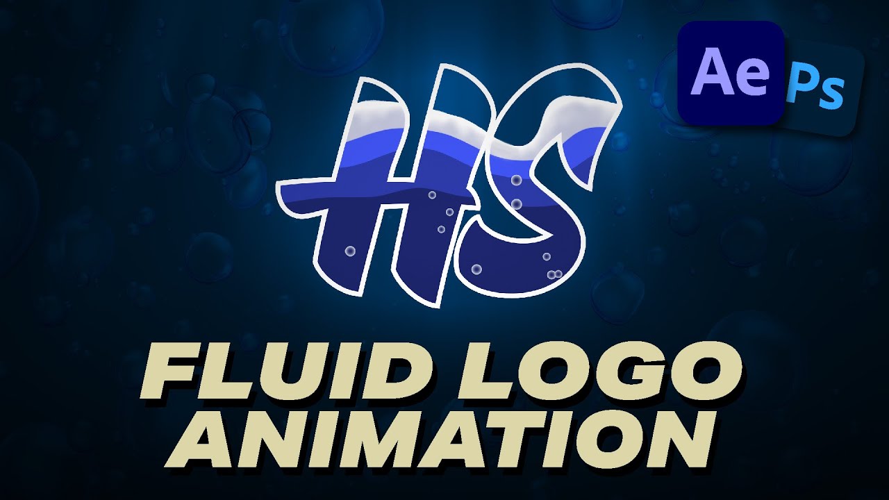 The Best Fluid Logo Animation Tutorial