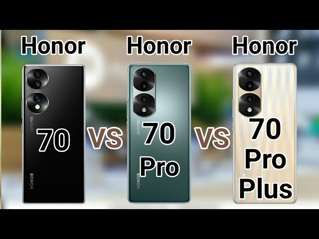 Honor 70, Honor 70 Pro y Honor 70 Pro+, ficha técnica de características y  precio