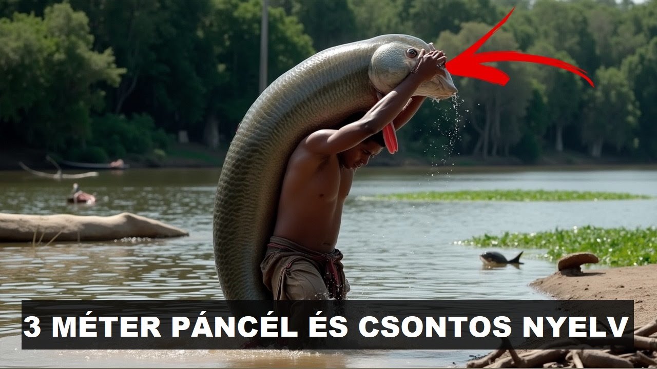 A pikkelye a fémet is elvágja, a piranhák is rémülten menekülnek előle!