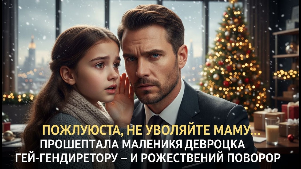 ПОЖАЛУЙСТА, НЕ УВОЛЬНЯЙТЕ МАМУ..., ПРОШЕПТАЛА МАЛЕНЬКАЯ ДЕВОЧКА ГЕЙ-ГЕНДИРЕКТОРУ.....