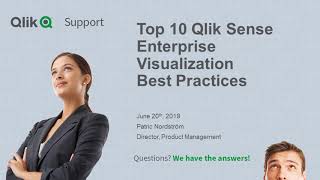 STT - Top 10 Qlik Sense Enterprise Visualization Best Practices