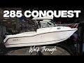 Touring the 285 conquest with twin 250 mercurys