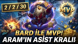 ✨Bard ile Mükemmel Oyun! | Perfect Bard Gameplay🎵#bard  #wildrift  #leagueoflegends