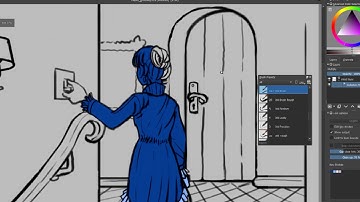 colorize mask example in Krita 4.0