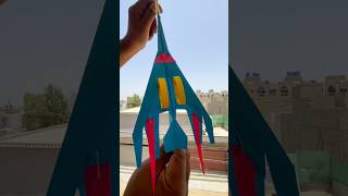 Boeing Jet Origami Paper Airplane Final Takeoff To The Sky