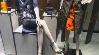 Bottega Veneta Window Display August 2014