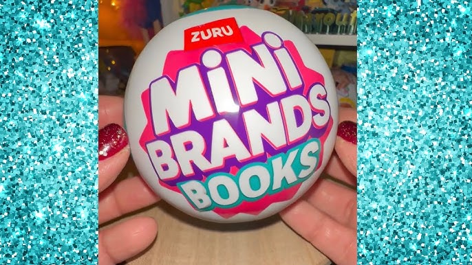  Mini Brands Books Capsule by ZURU Real Miniature Book