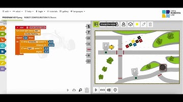 (Open Roberta) Topic 9. Algorithms