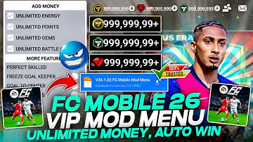 FC MOBILE MOD MENU V26.1.02 🚀 Unlimited Money, Fc Points - FC Mobile Mod Menu | Fc Mobile Mod Apk