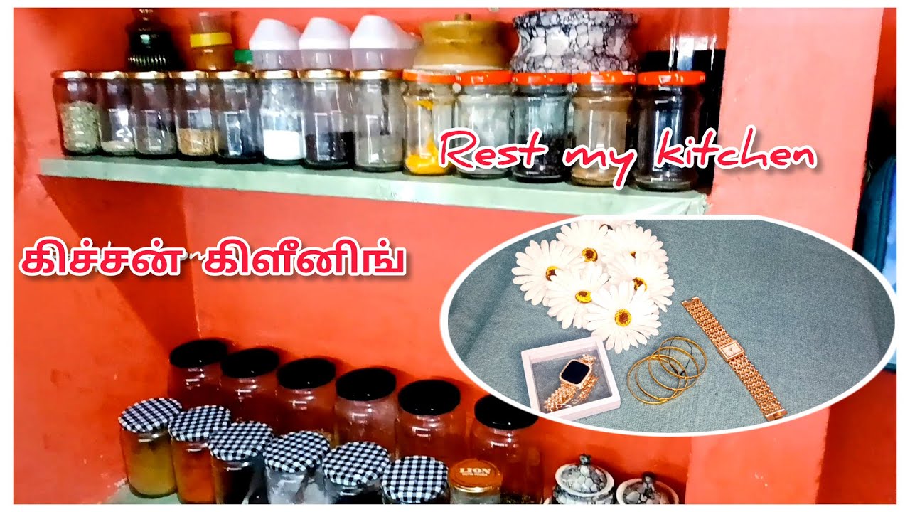 கிச்சன் கிளீனிங் டிப்ஸ்//Small kitchen cleaning tips #husband selection never failed