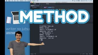 [12.1] Method tanpa 'return' // Python 2
