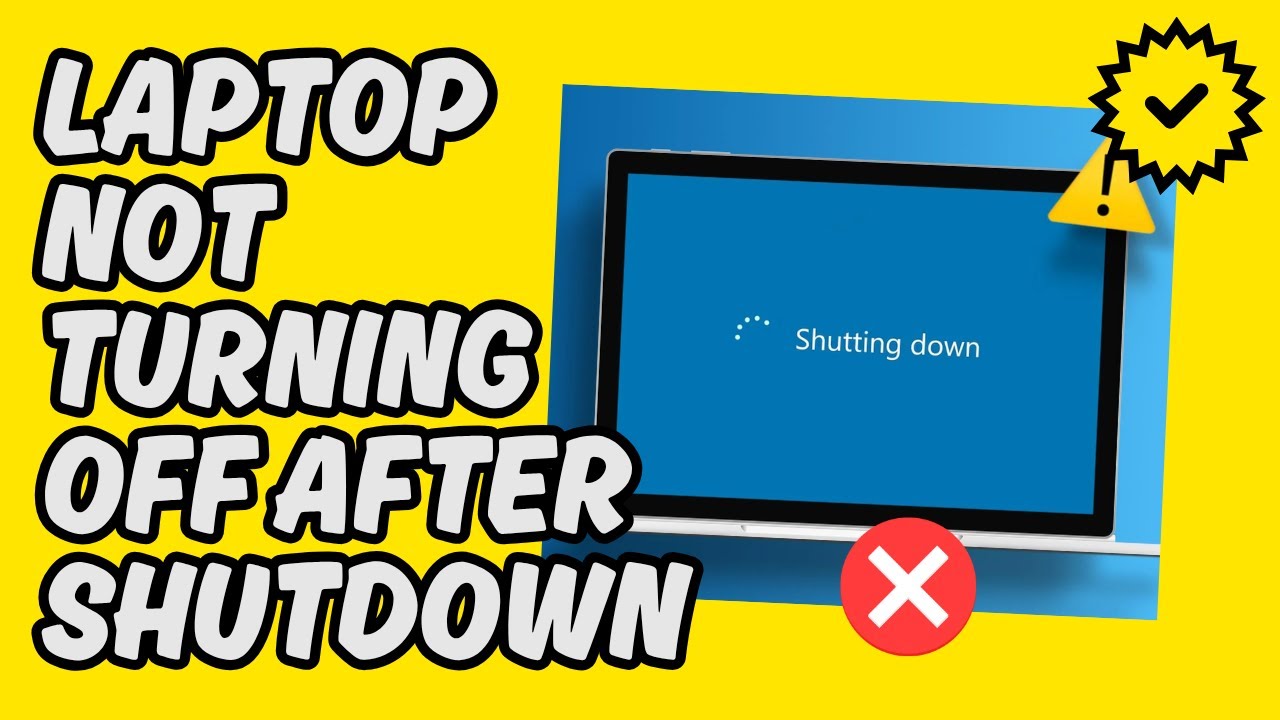 [Easy Fix] Laptop Not Turning Off After Shutdown - YouTube