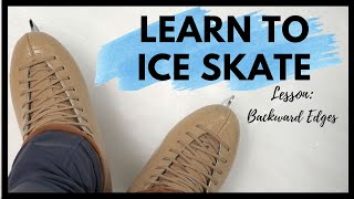 Learn How to Ice Skate: Backward Edges 28