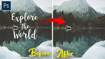 how to remove text from an image / Use the Content-Aware Fill  in Photoshop-tutorial