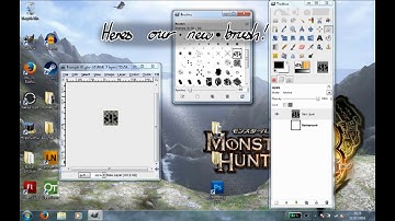 GIMP Tutorial: How to make Custom Brushes in The GIMP | DarkmaneTheWerewolf