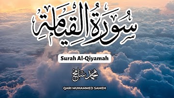 سورة القيامة |  تلاوة تأخذك لعالم اخر | القارئ محمد سامح| Surah al Qiyamah