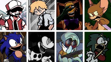 Frostbite but Every Turn a Different Character Sings 🎶 (FNF Frostbite but Everyone Sings It)