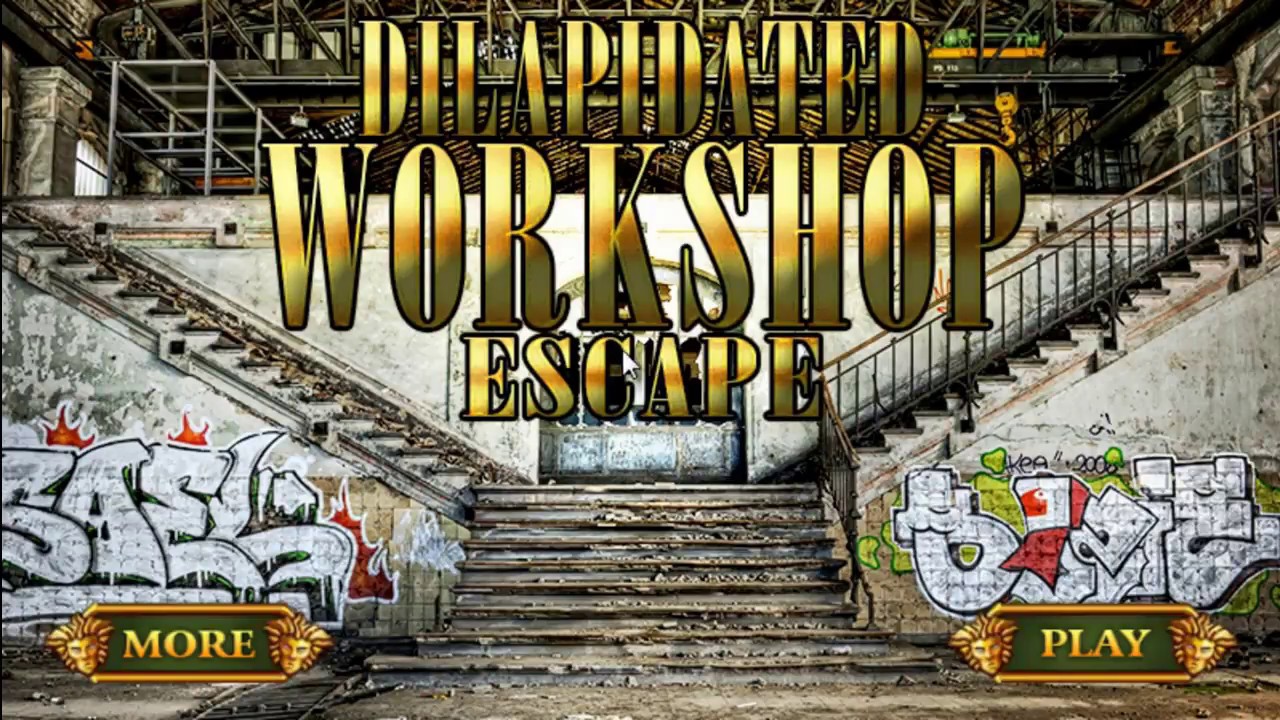 Dilapidated Workshop Escape Walk Through - FirstEscapeGames
