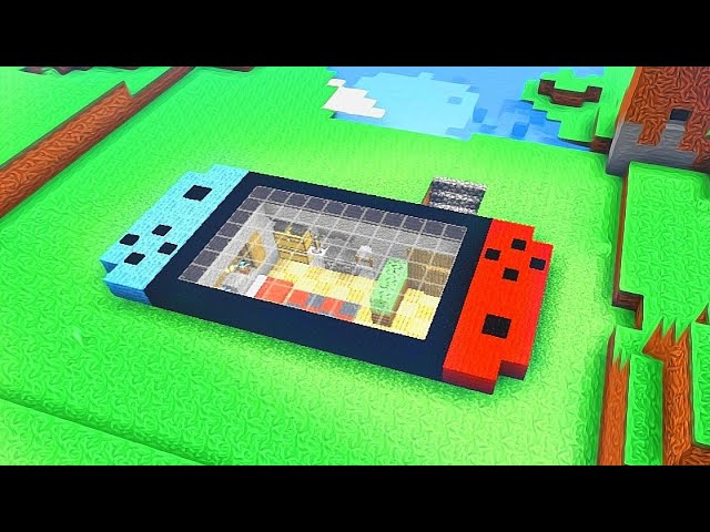 Minecraft Switch Build ⛏️Minecraft: How to build an underground house