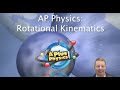 AP Physics 1 – Rotational Kinematics