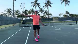 How To Hit A 1 Handed Backhand: Like Federer:)