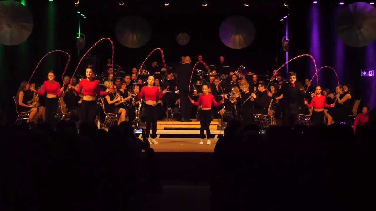 Jump Rope Show - Shut Up and Dance - Burning Ropes - YouTube