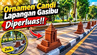 GASIBU Field to be Surrounded by Candi Bentar Ornaments‼️Here is Its Current Condition