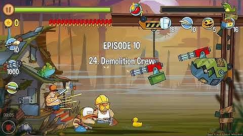 Swamp attack 😉 episode 10 level 24 (last level)