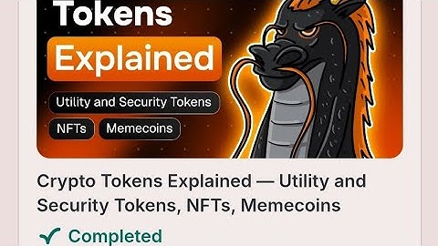 Crypto tokens explained utility and security tokens NFT memecoins #hotwallet #code #growdridrop