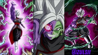 Lr Teq Fusion Zamasu All Animations English Voice Dragon Ball Dokkan Battle