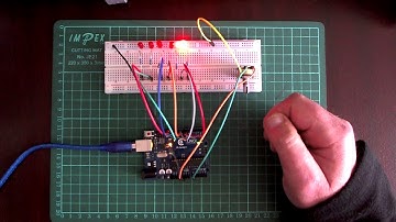Arduino Getting Started - Knightrider Lights - April 2017
