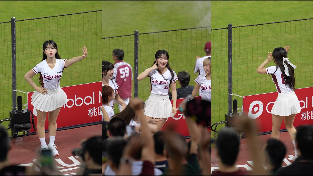 [4k60p] 230503 이다혜 (Lee DaHye 李多慧) Cheerleader fancam Rakuten Girls # ...