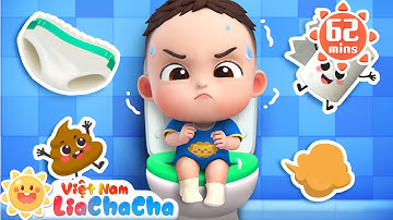 🚽 Lia và ChaCha học cách ngồi bô | LiaChaCha Ca Nhạc Thiếu Nhi Việt Nam